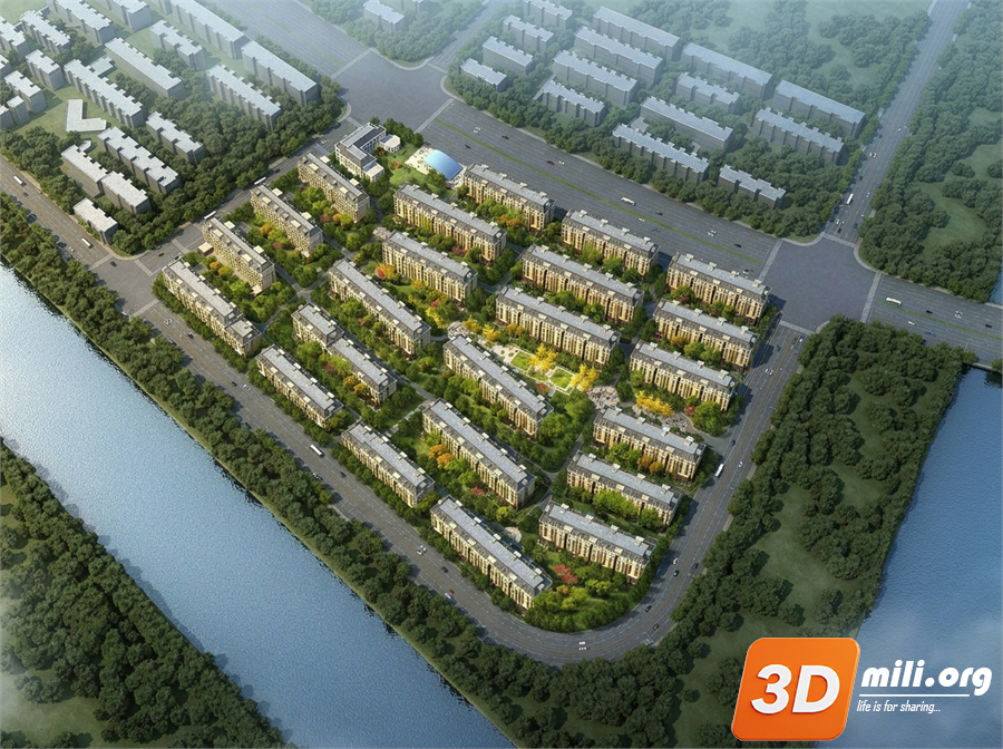 Outdoor Building Skp Files